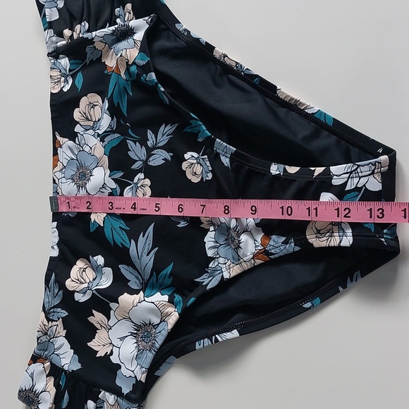 Cupshe side shirred Hipster tummy control plus Bikini Bottom size 2X - Picture 5 of 7